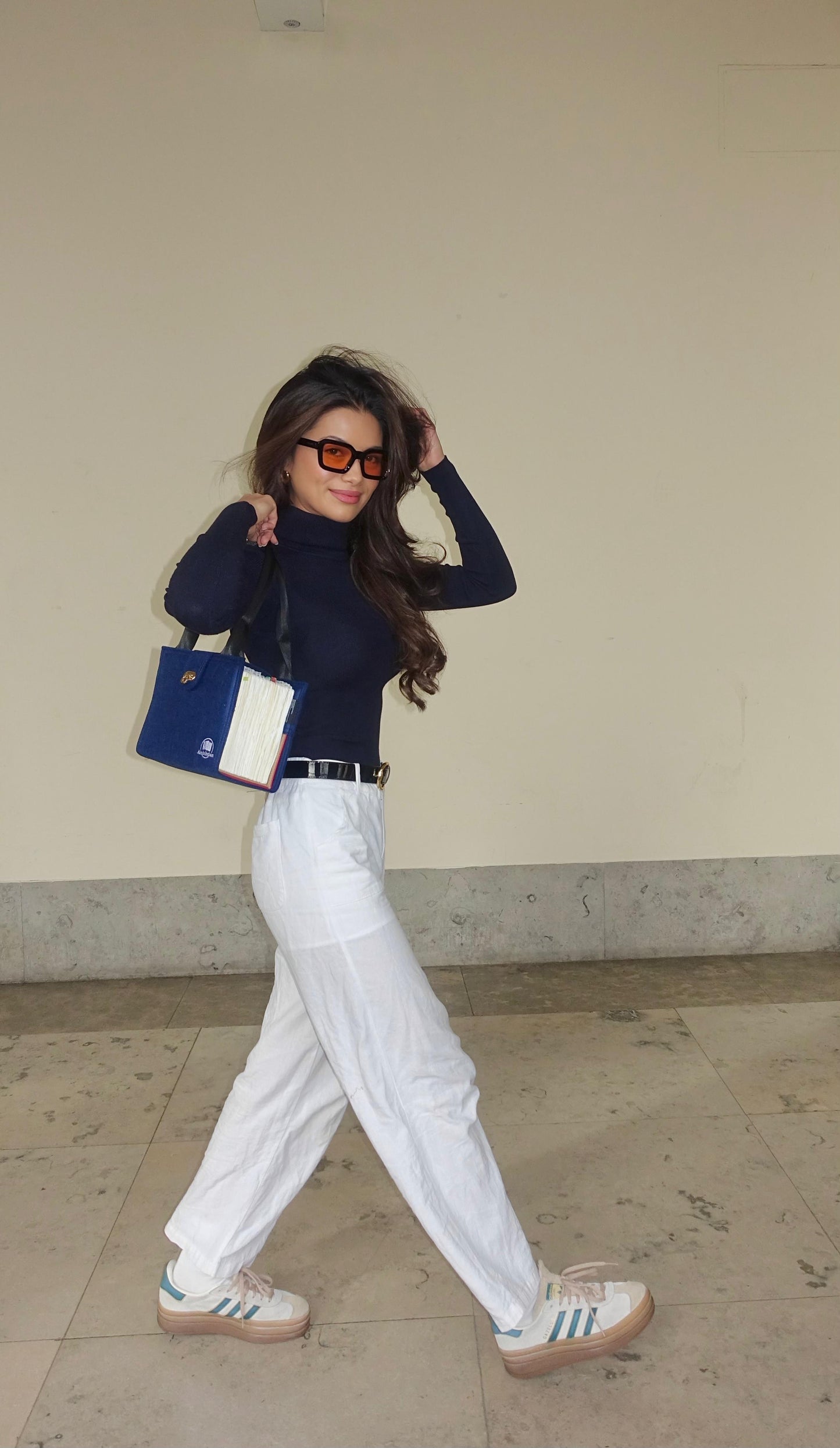 Tragetasche für Gesetzbücher (blau)