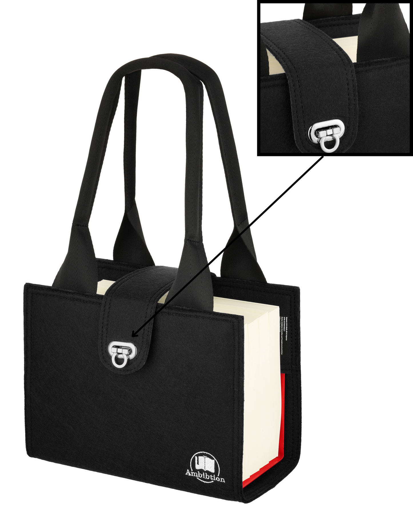 Tragetasche für Gesetzbücher (schwarz)